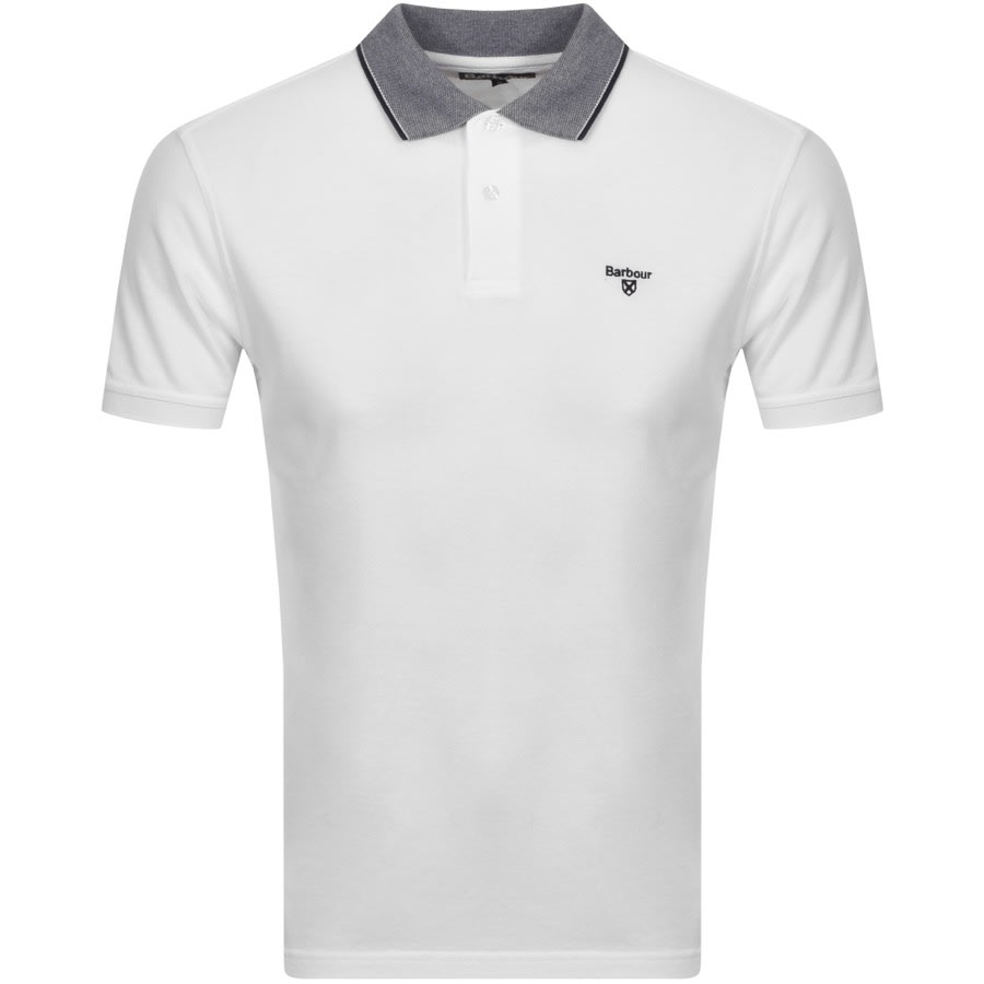 Alternative Image for ProductBarbour Abbey Polo T Shirt White1